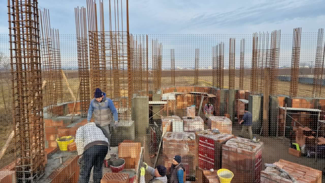 Constructie in curs Biserica Brășăuți